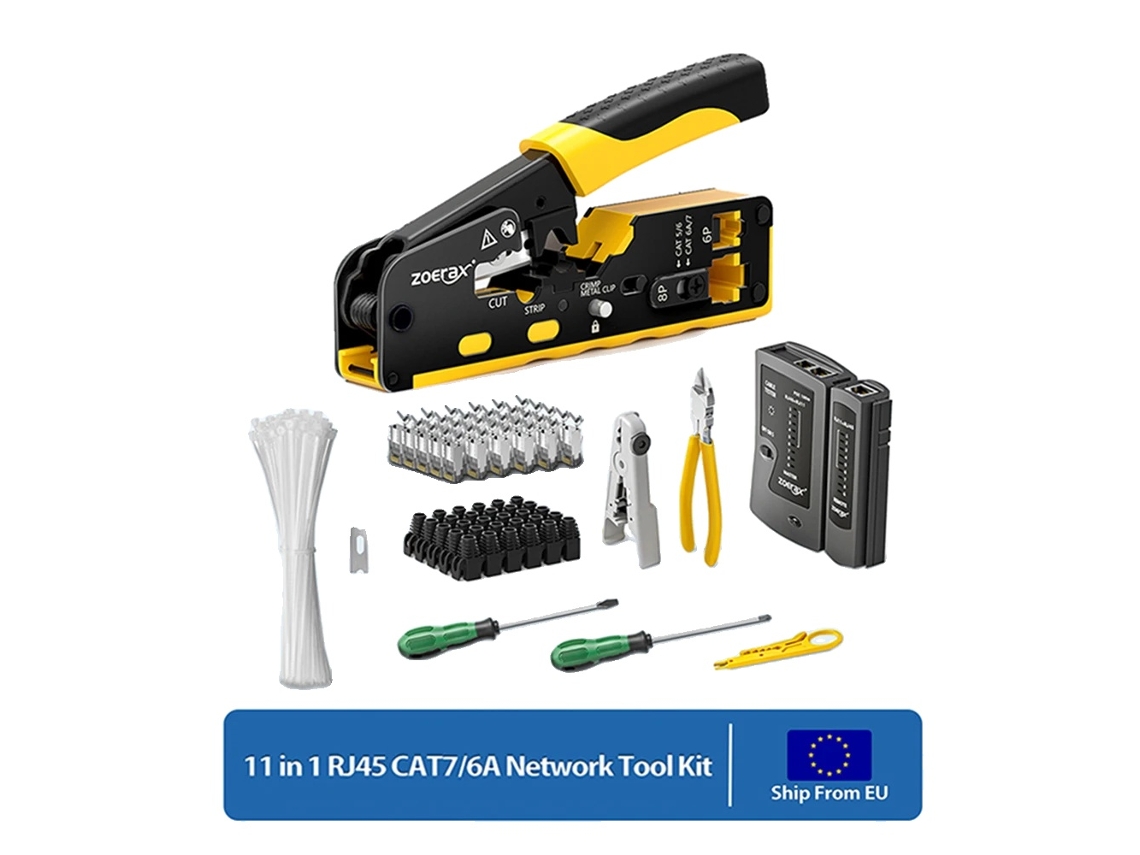 Herramienta de crimpado, comprobador de cables, cortador de cables OEM