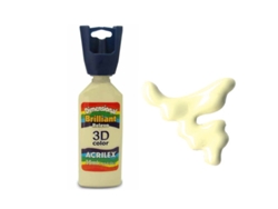 Relieve dimensional 3D brillante Acrilex Marfil 529 35 ml