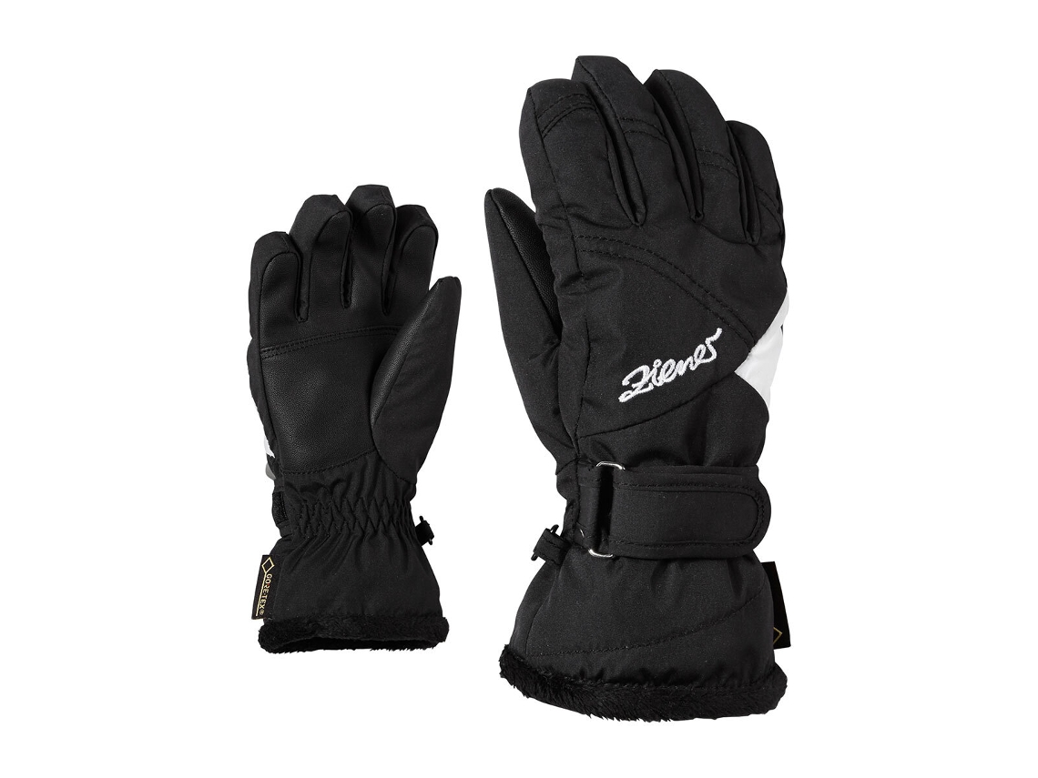 Guantes para Niña de Esquí ZIENER (10 Años - Multicolor)