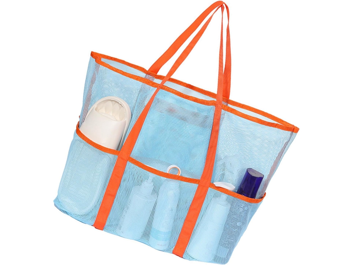Bolsa De Ducha Extragrande Con Bolsillos Separados Y Asa Ergonómica Apta Para Usar Durante Todo El Día.