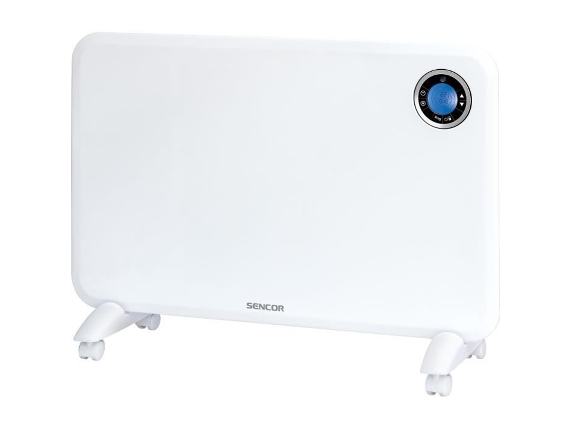 Convector eléctrico Sencor Scf 3200wh 1500 W 2 niveles de calefacción blanco