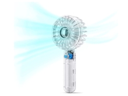 Mini Ventilador Portátil ENZON USB 3 Velocidades Blanco