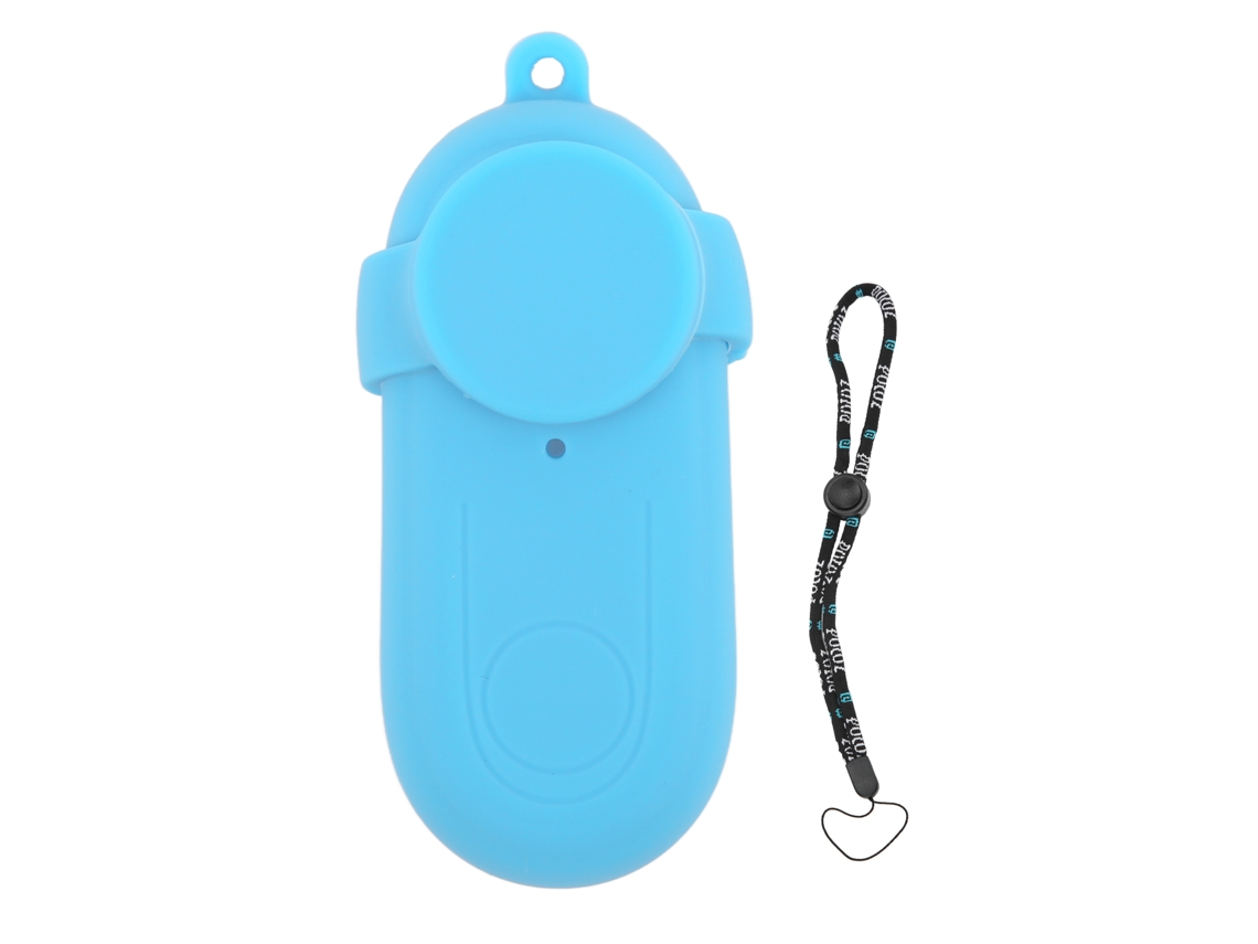 TRUYUETY Funda Protectora de Silicona PULUZ con Tapas para Lente y Protección de Pantalla para Insta360 GO 2 Accesorios para Cámara