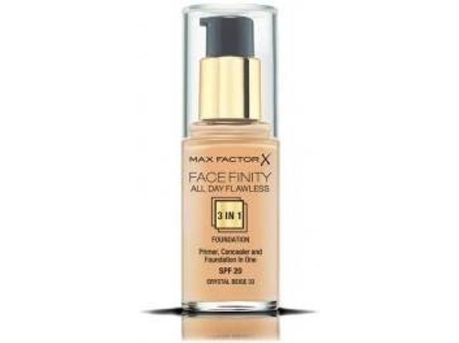 Base MAX FACTOR Facefinity 3 In 1 Foundation SPF20 33 Crystal Beige ( 30 ml)