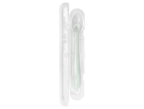 Cuchara Silicona con Caja 1Pc Menta KIKKA BOO