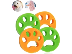 Paquete De 4 Removedores De Pelo De Mascotas Para Lavadoras Y Secadoras. Elimina El Pelo.