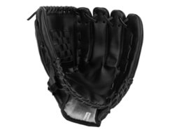 MEOIRUERY Guantes de Béisbol en PVC Reforzado, 12,5 pulgadas, Negros, para Adultos y Niños, Entrenamiento y Competición