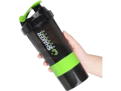Nueva botella mezcladora de proteínas Spider 550 ml, envío en 24 h (negra)
