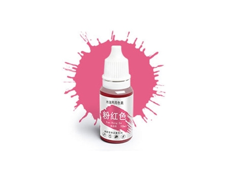 Bricolaje plastilina agua aceite, jabón para hacer colorantes, kit líquido colorantes comestiblesRosa SLOWMOOSE