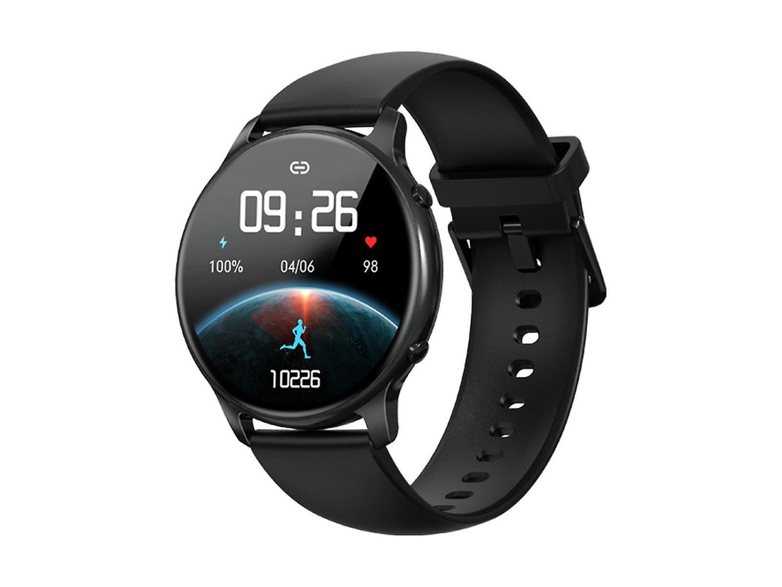 Reloj inteligente conectado con 3 pulseras, IP68, resistente al agua, 24 modos deportivos, FC, sueño, calorías, cronómetro, Android, iOS, negro, Bestvite