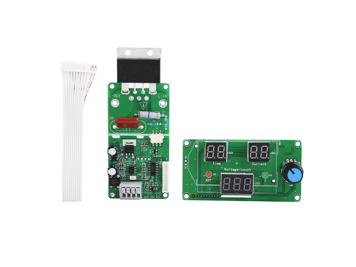 Módulo De Control De Tiempo Para Soldadora De Puntos Con Pantalla Digital Placa Controladora (100a)