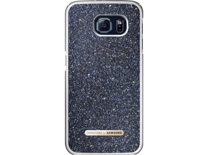 Funda SWAROVSKI P/ SAMSUNG GS6 Azul
