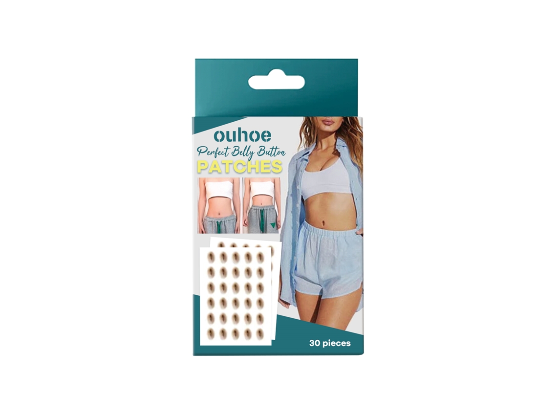 Parche umbilical para adelgazar y moldear el cuerpo.