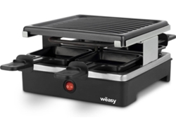 Parrilla Raclette WËASY LUGA40 (600 W - Negro)