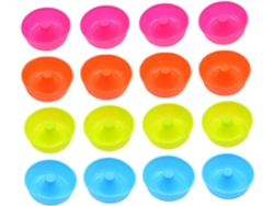 Molde De Silicona Para 16 Mini Donas, Para Repostería, Reutilizable, Antiadherente, Ligero Y