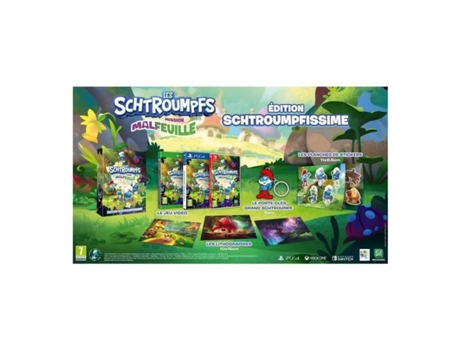 Juego Nintendo Switch The smurfs: mission malfeuille