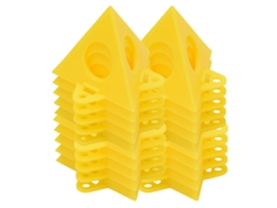 20 Mini Soportes Apilables Para Cuadros En Forma De Cono, Ideales Para Lienzos, Puertas De Armarios Y Trabajos De Carpintería.