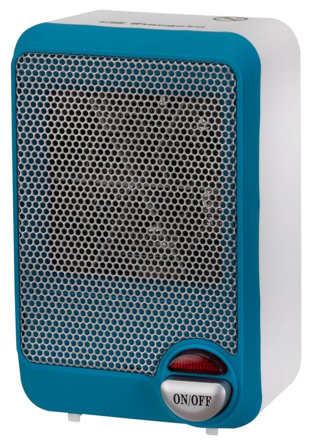 Calefactor Orbegozo Fh5001 600w 18x12x9 antivuelco 600 5001 potencia indicador luminoso encendido tamaño compacto vertical