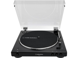 Tocadiscos AUDIO-TECHNICA AT-LP60XBTBK (Automático - Correa - Velocidades: 33 1/3 - 45)
