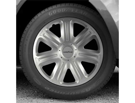 Tapacubos Estoril Plata 15"