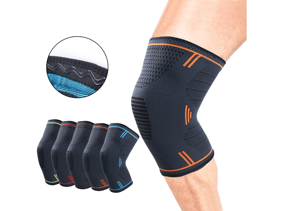 Rodilleras Antideslizantes Con Soporte Elástico Para La Práctica Deportiva Y La Protección De Las Articulaciones.