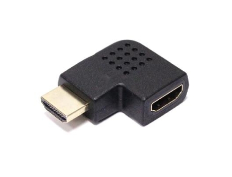 Adaptador HDMI Macho para a HDMI Hembra Codo (Izquierdo)