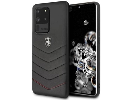 Funda Samsung Galaxy S20 Ultra FERRARI Anti-Choque (Negro)
