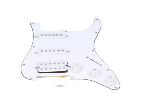 Placa de rascado de 11 orificios Ssh Placa posterior de placa de rascado de 11 orificios para guitarra electrónica con kits de recogida