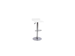 Set 2 Taburetes De Cocina Polipiel Noa MOMMA HOME (Blanco - Polipiel -38x39,5x6485 cm)