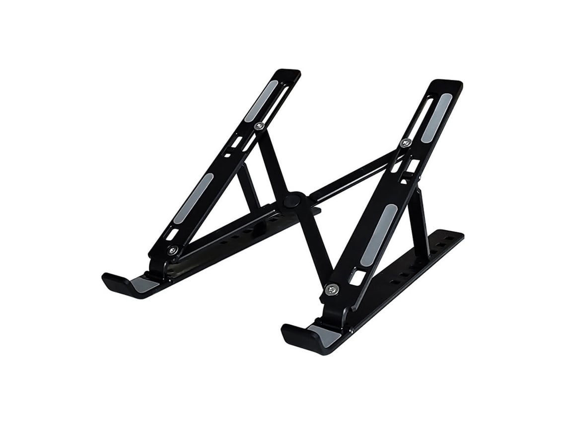 Soporte Para Portátil Negro Led Usb Hogar Oficina Compacto Duradero Viaje Universal