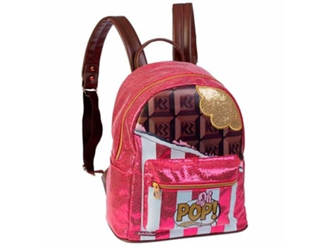 Oh My Pop! Chocolat Mochila Fashion, Rosa