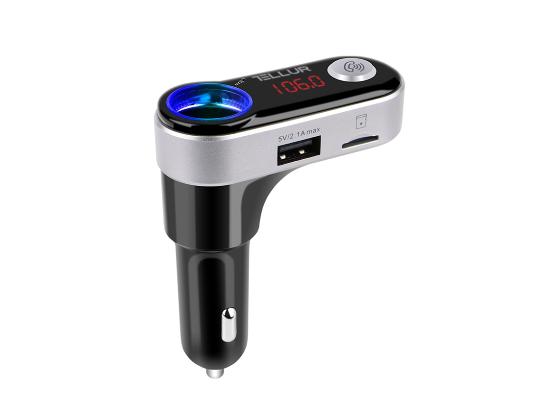 TELLUR Transmisor FM Bluetooth para Coche FMT-B2 negro
