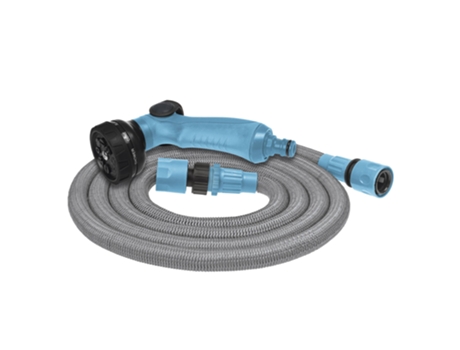 Set de riego BASIC con manguera expandible de 7,5 metros