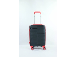 Maleta de cabina Chuvmar negra y roja 55x38x22cm 37l