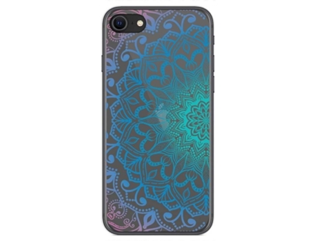 Carcasa iPhone SE 2020 TUMUNDOSMARTPHONE Dibujos Transparente Multicolor