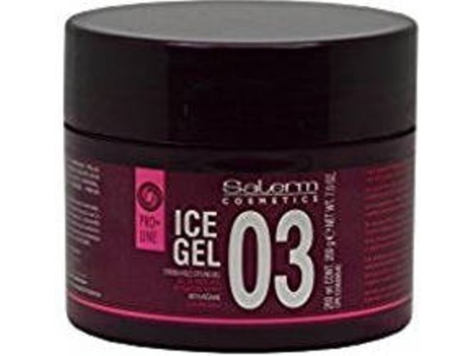 Gel para el Pelo SALERM Ice 03 Strong Hold Styling (200 ml)