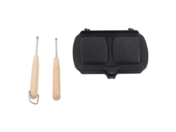 Sartén Sándwich Antiadherente Con Asas Extraíbles, Sartén Doble Para Freír Paninis.