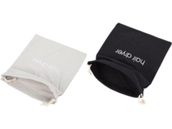 Té, 2 Bolsas De Secador De Pelo Con Cordón, Bolsa De Secador De Pelo De Viaje Adecuada Para Viajes