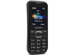 Teléfono móvil SWISSTONE SC 230 Senior (1.77'' - 2G - negro)