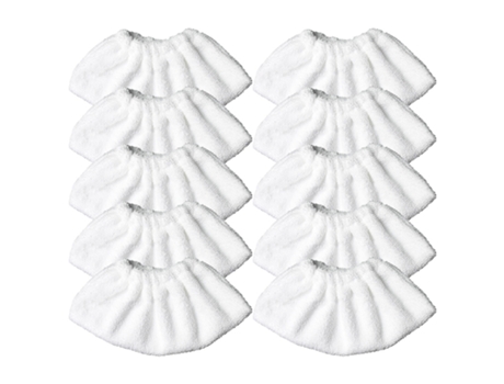 10 unids/lote paño de mopa a vapor trapo almohadillas para fregar cubierta para Karcher SC1 SC2 SC3 SC4 SC5 SV7 repuestos de aspiradora Accesorios