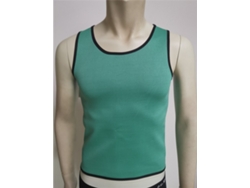 Top de entrenamiento efecto sauna turquesa talla 5XL*