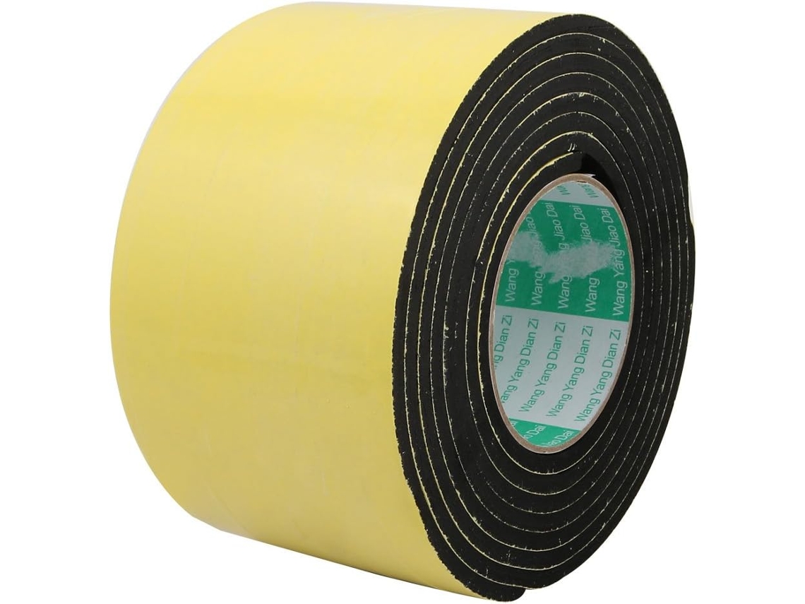 Cinta De Esponja Eva Sellada Una Sola Cara, Resistente A Los Golpes, 100 Mm Ancho Y 5 Espesor, 9,8