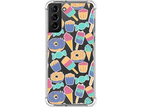 Carcasa Samsung Galaxy S21+ Plus 5G TUMUNDOSMARTPHONE Dulces 02 Multicolor