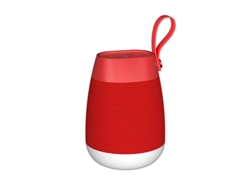 (rojo) Mini Altavoz Portátil Rgb Ebs-702