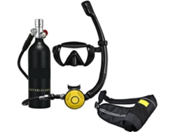 Mini Botella De Buceo, Tubo De Snorkel, Rebreather, Equipo Portátil De Apnea