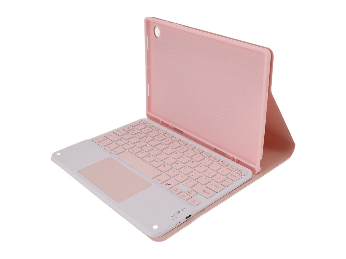 Capa Para Tablet Tab A8 Com Teclado Mouse Sem Fio Ranura Para Caneta Tpu Macio Proteção