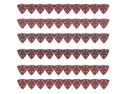 Hojas De Lija Triangulares 90 Piezas, Grit 40-320, 90x90mm, Lija De Arena Para Ratoncito, Corindón, Adhesivo Velcro