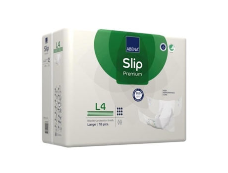 Pañales ABENA Slip Premium L4 (Talla: L - 18 Unidades)