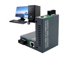 Convertidor PAR LC Fast Fiber Ethernet con detección y agregación de datos - Extensión multimedia SFUSHOS