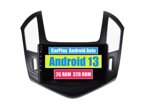 Autoradio Multimedia ROVERONE para Chevrolet Cruze J300 J308 2012 - 2015 CarPlay Android Coche Radio Bluetooth Navegación